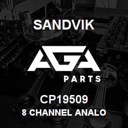 CP19509 Sandvik 8 CHANNEL ANALO | AGA Parts