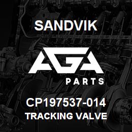 CP197537-014 Sandvik TRACKING VALVE | AGA Parts