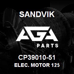 CP39010-51 Sandvik ELEC. MOTOR 125 | AGA Parts