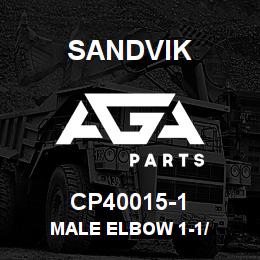 CP40015-1 Sandvik MALE ELBOW 1-1/ | AGA Parts