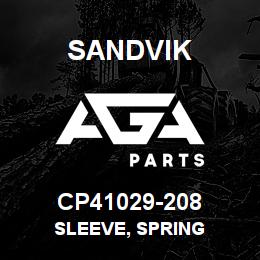 CP41029-208 Sandvik SLEEVE, SPRING | AGA Parts