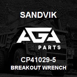 CP41029-5 Sandvik BREAKOUT WRENCH | AGA Parts
