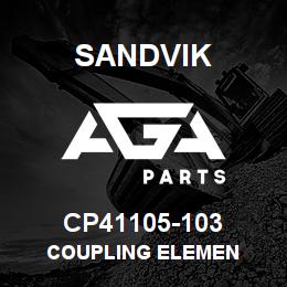 CP41105-103 Sandvik COUPLING ELEMEN | AGA Parts