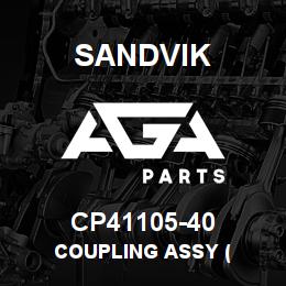 CP41105-40 Sandvik COUPLING ASSY ( | AGA Parts