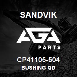 CP41105-504 Sandvik BUSHING QD | AGA Parts