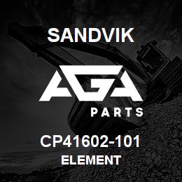 CP41602-101 Sandvik ELEMENT | AGA Parts