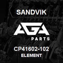 CP41602-102 Sandvik ELEMENT | AGA Parts