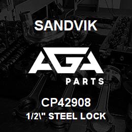 CP42908 Sandvik 1/2" STEEL LOCK | AGA Parts