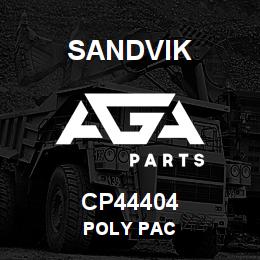 CP44404 Sandvik POLY PAC | AGA Parts