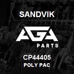 CP44405 Sandvik POLY PAC | AGA Parts