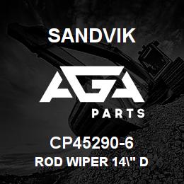 CP45290-6 Sandvik ROD WIPER 14" D | AGA Parts