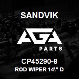 CP45290-8 Sandvik ROD WIPER 14" D | AGA Parts