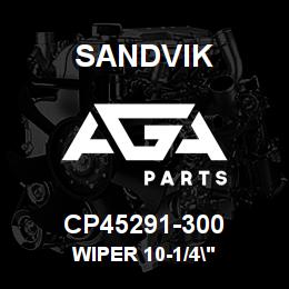 CP45291-300 Sandvik WIPER 10-1/4" | AGA Parts