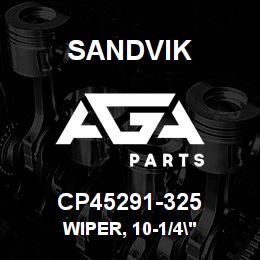 CP45291-325 Sandvik WIPER, 10-1/4" | AGA Parts