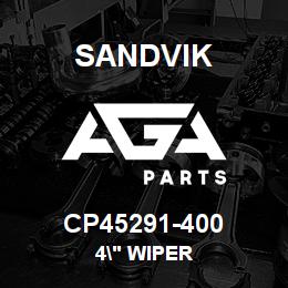 CP45291-400 Sandvik 4" WIPER | AGA Parts