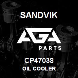 CP47038 Sandvik OIL COOLER | AGA Parts