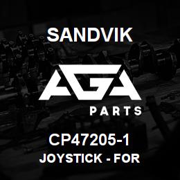 CP47205-1 Sandvik JOYSTICK - FOR | AGA Parts