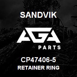 CP47406-5 Sandvik RETAINER RING | AGA Parts