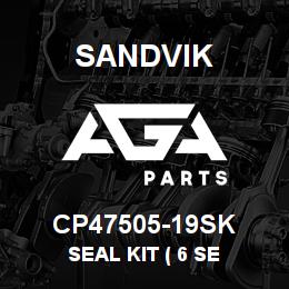 CP47505-19SK Sandvik SEAL KIT ( 6 SE | AGA Parts