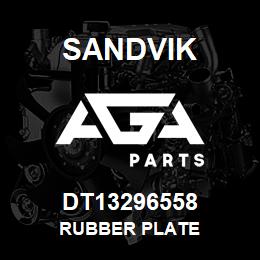 DT13296558 Sandvik RUBBER PLATE | AGA Parts