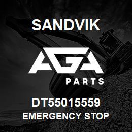 DT55015559 Sandvik EMERGENCY STOP | AGA Parts