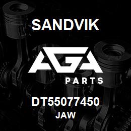 DT55077450 Sandvik JAW | AGA Parts