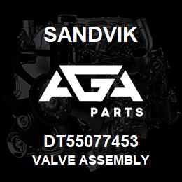 DT55077453 Sandvik VALVE ASSEMBLY | AGA Parts