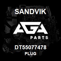 DT55077478 Sandvik PLUG | AGA Parts