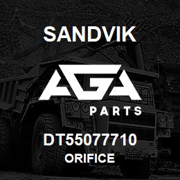 DT55077710 Sandvik ORIFICE | AGA Parts