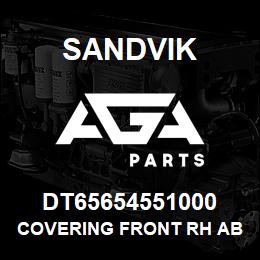DT65654551000 Sandvik COVERING FRONT RH ABM14 | AGA Parts