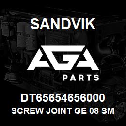 DT65654656000 Sandvik SCREW JOINT GE 08 SM12X1, | AGA Parts