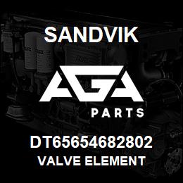 DT65654682802 Sandvik VALVE ELEMENT | AGA Parts