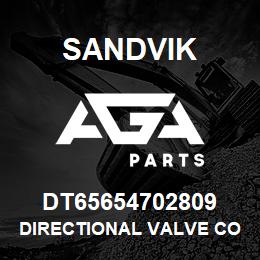 DT65654702809 Sandvik DIRECTIONAL VALVE COMPLETE | AGA Parts