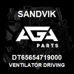 DT65654719000 Sandvik VENTILATOR DRIVING | AGA Parts