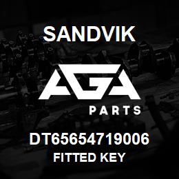 DT65654719006 Sandvik FITTED KEY | AGA Parts