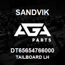 DT65654766000 Sandvik TAILBOARD LH | AGA Parts