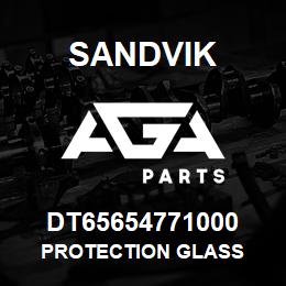DT65654771000 Sandvik PROTECTION GLASS | AGA Parts