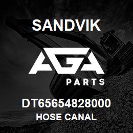 DT65654828000 Sandvik HOSE CANAL | AGA Parts