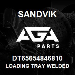 DT65654846810 Sandvik LOADING TRAY WELDED REAR | AGA Parts