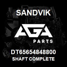 DT65654848800 Sandvik SHAFT COMPLETE | AGA Parts