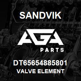 DT65654885801 Sandvik VALVE ELEMENT | AGA Parts