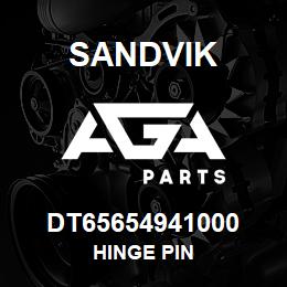 DT65654941000 Sandvik HINGE PIN | AGA Parts