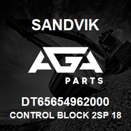 DT65654962000 Sandvik CONTROL BLOCK 2SP 18/8SP12 | AGA Parts