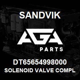 DT65654998000 Sandvik SOLENOID VALVE COMPL | AGA Parts