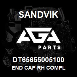 DT65655005100 Sandvik END CAP RH COMPL | AGA Parts