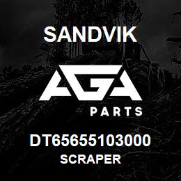 DT65655103000 Sandvik SCRAPER | AGA Parts