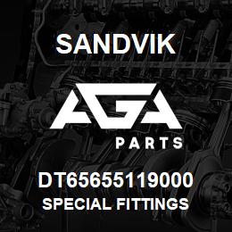 DT65655119000 Sandvik SPECIAL FITTINGS | AGA Parts