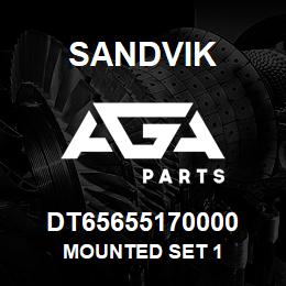 DT65655170000 Sandvik MOUNTED SET 1 | AGA Parts