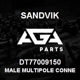 DT77009150 Sandvik MALE MULTIPOLE CONNECTOR | AGA Parts
