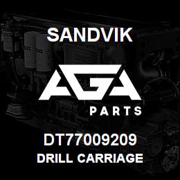 DT77009209 Sandvik DRILL CARRIAGE | AGA Parts